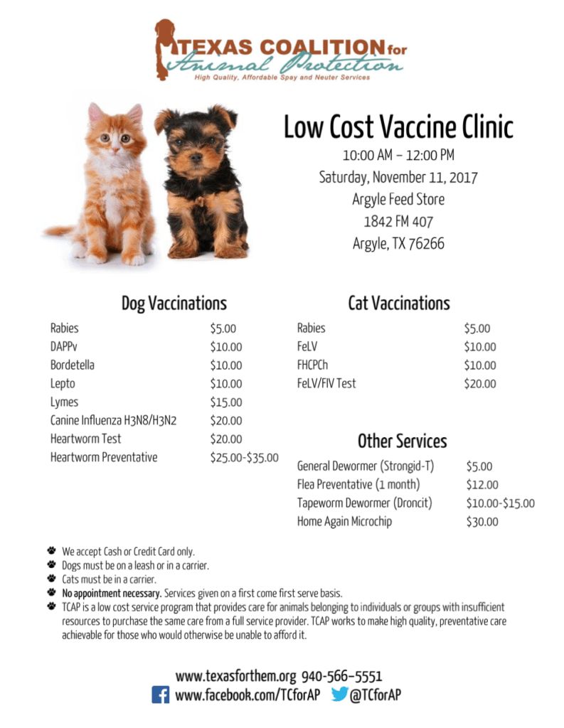 Pet Vaccinations Near Me Mobile